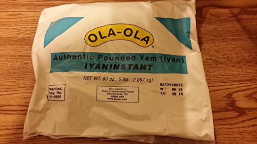 Ola Ola Pounded Yam Iyan 5 lb image 1