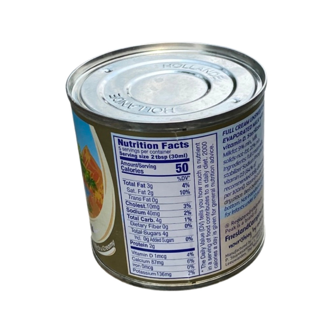 Peak evaporated Milk 5.4 FL oz image 1