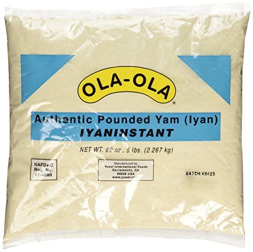 Ola Ola Pounded Yam Iyan 5 lb image 0