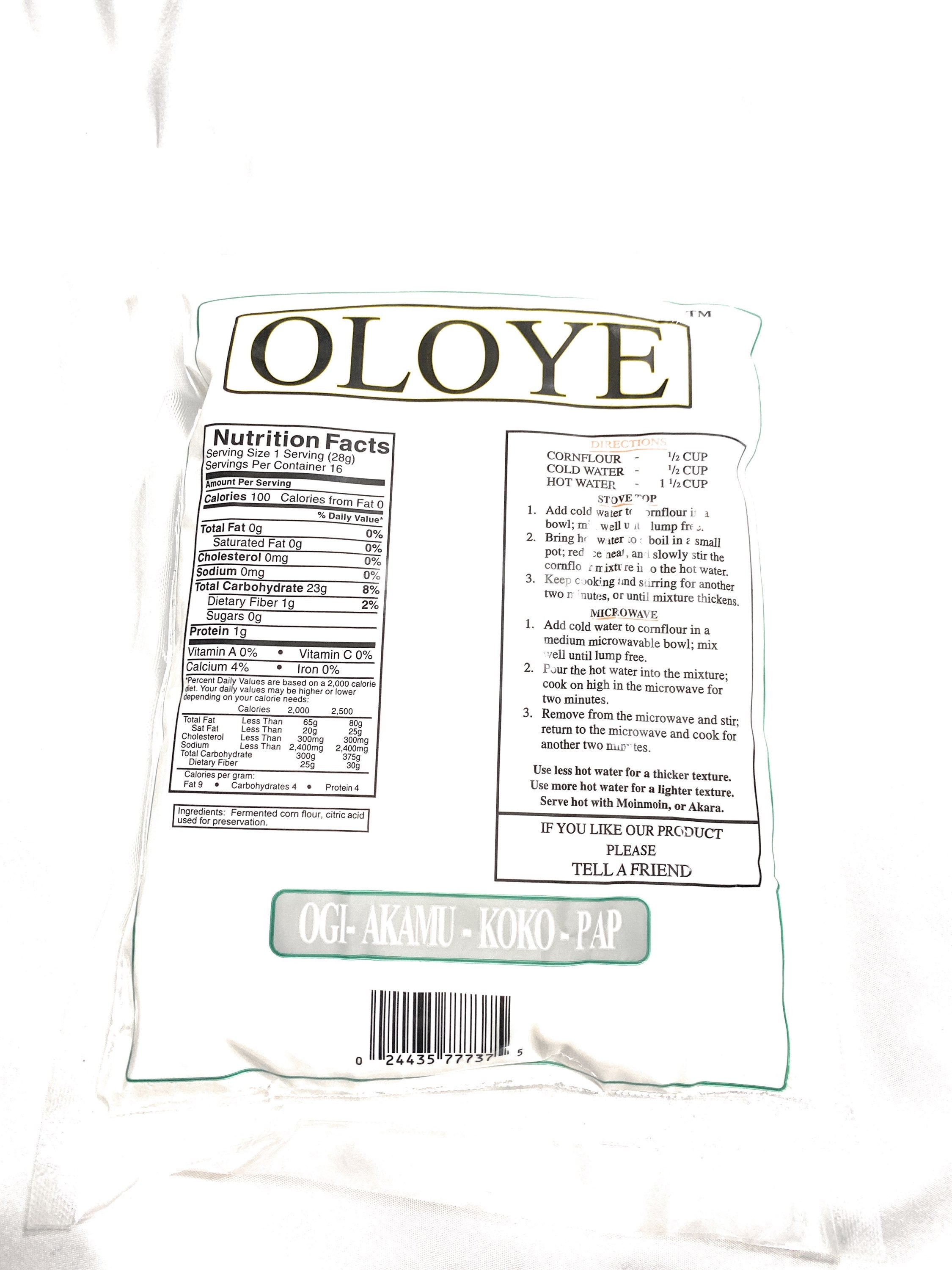 oloye Ogi Pap Akanmu 1 lb image 1