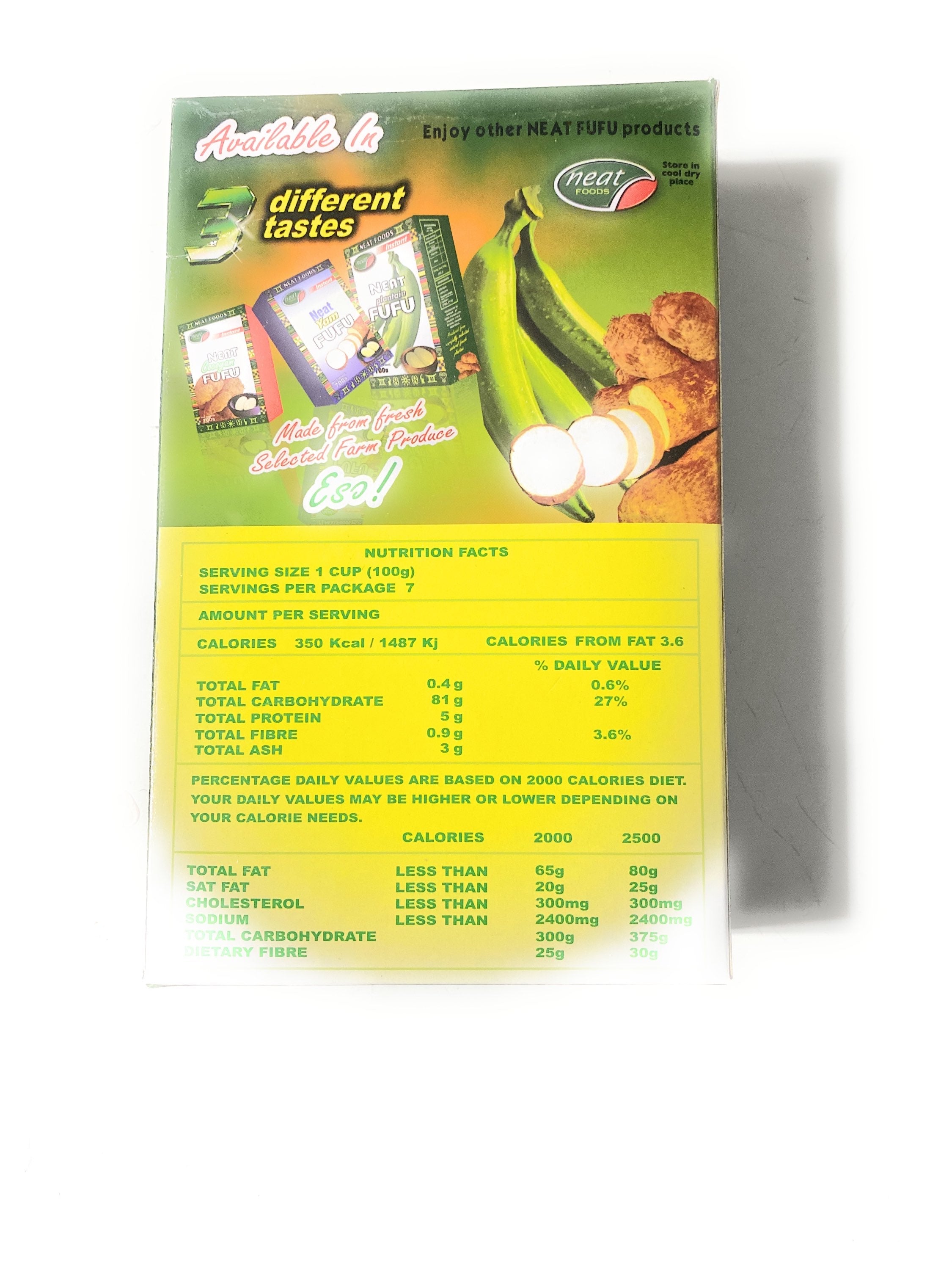 Neat Plantain fufu flour image 1