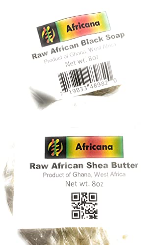 Africana Black Soap and Shea Butter Bundle image 0