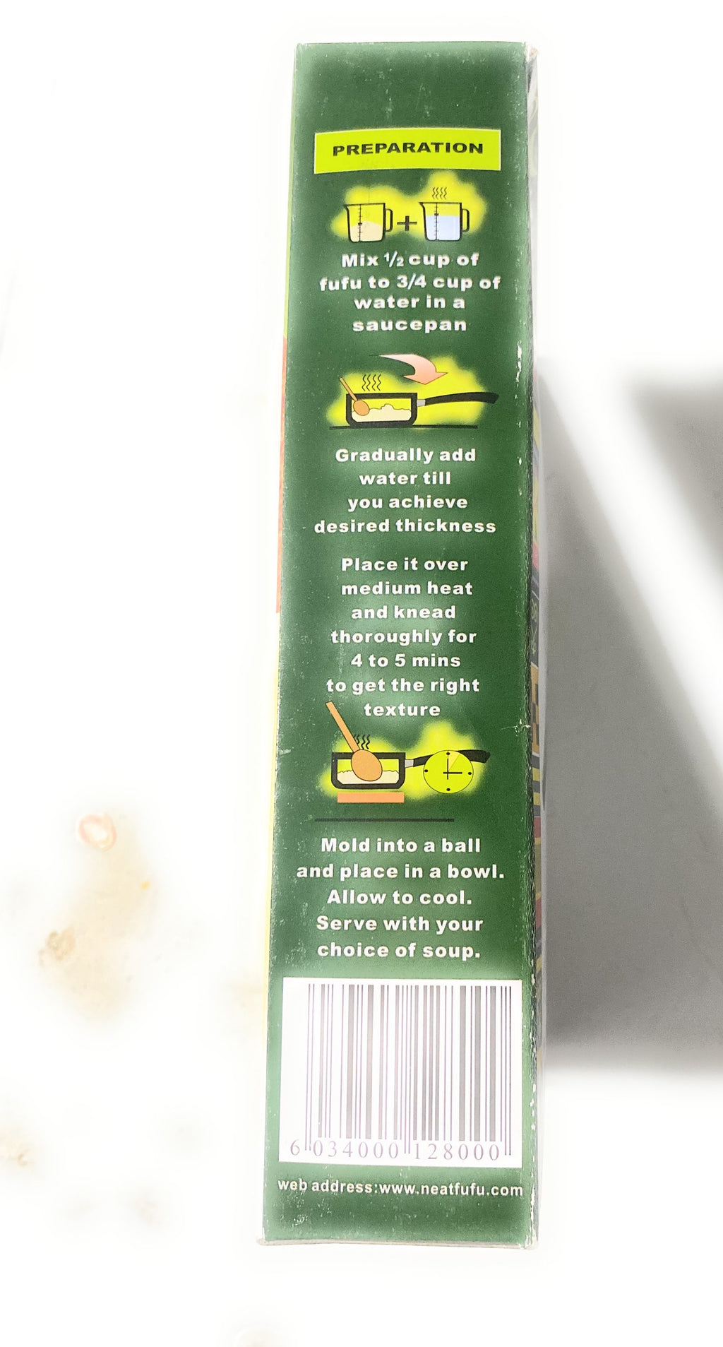 Neat Plantain fufu flour image 2