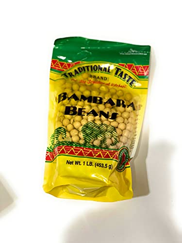 Traditional Taste Bambara Beans - 1 Lb Bag image 0